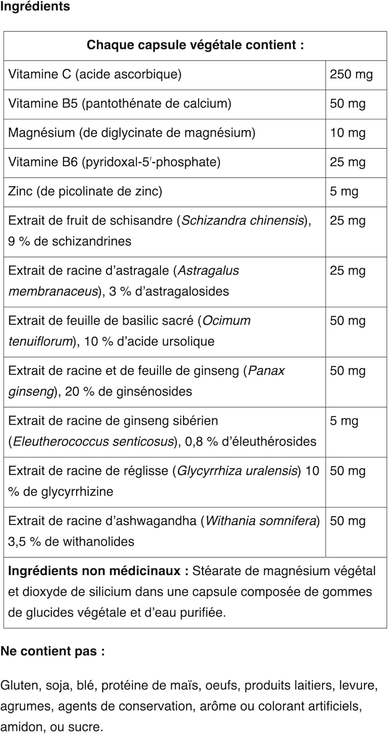 Premium Adrenal Support Supplement - 90 Capsules for Energy & Stress Relief