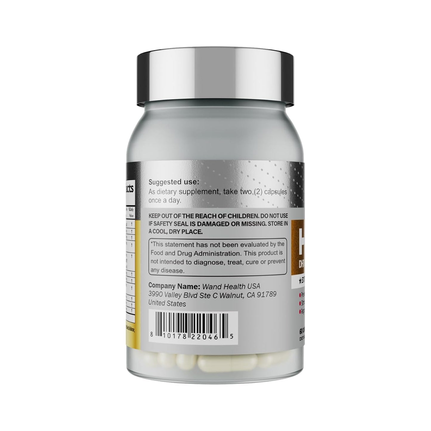 Premium Biotin Supplement for Hair Growth & Strong Nails - 5000 mcg with Vitamins C, E, B12, B6, A - USA Made - 240 Capsules