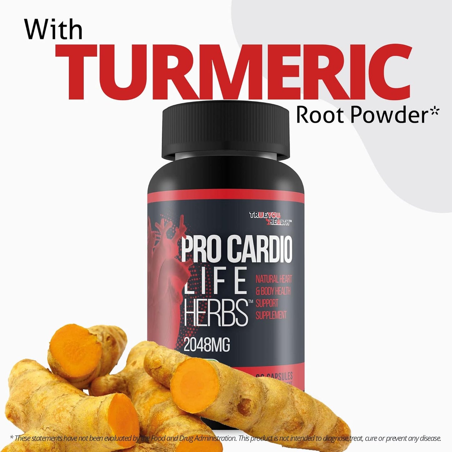 Premium Cardiovascular Support Supplement with Turmeric, D3, and Zinc - Promotes Heart Health, Circulation, and Immunity - Natural Blood Health Formula