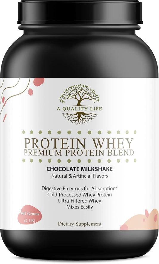 Premium Chocolate Milkshake Protein Whey Blend for Quality Living