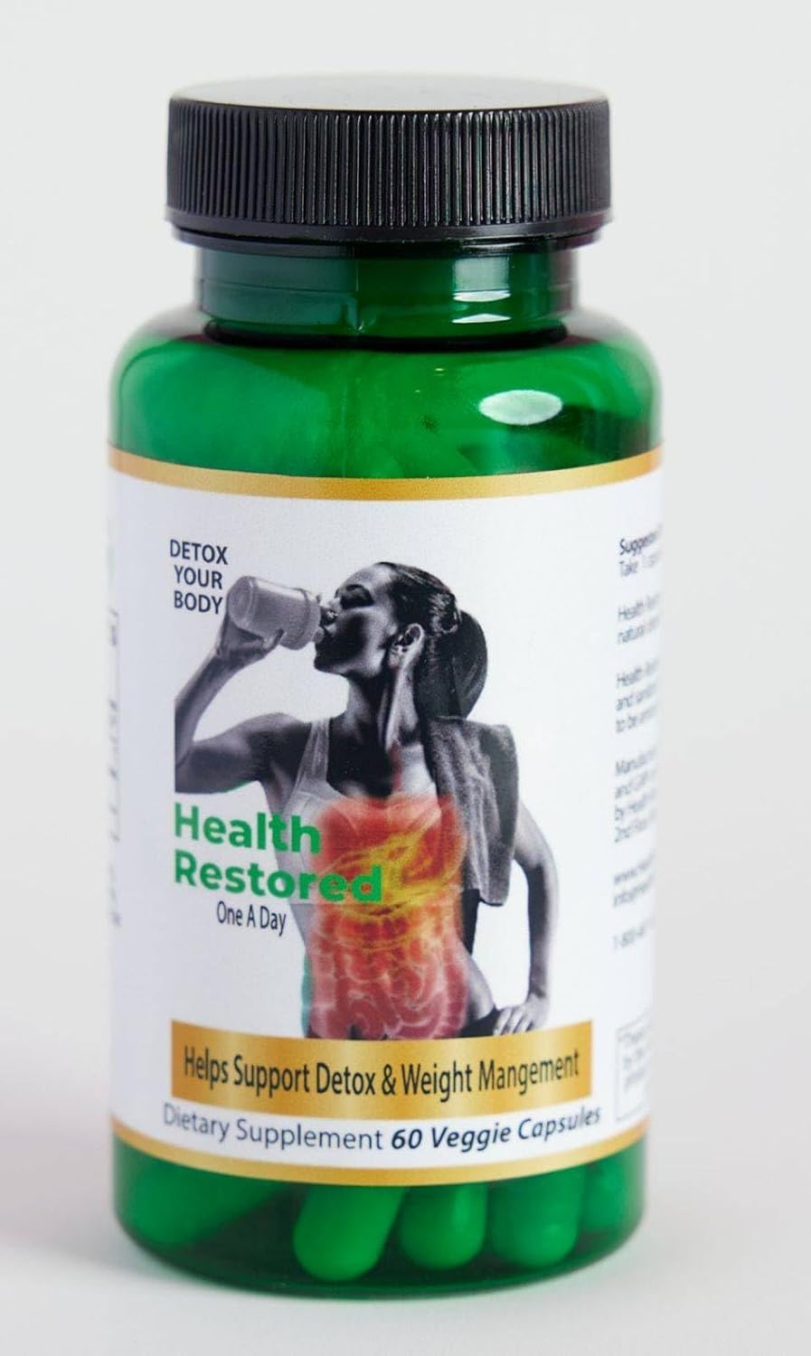 Premium Clinoptilolite Zeolite Capsules for Detox & Wellness - Supports Men and Women's Health - 100% Additive-Free Formula