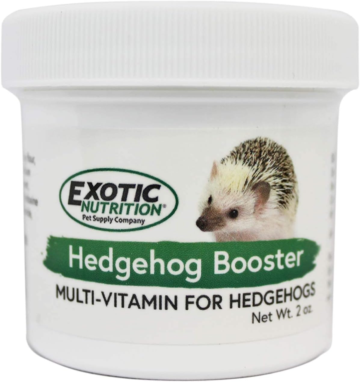 Premium Hedgehog Multivitamin Supplement - Essential Vitamins & Minerals for Pet Hedgehogs - Powdered Formula (2 oz)