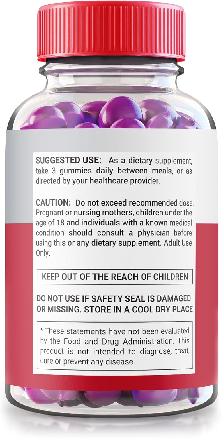 Premium NutraRize Elite Testo Rx Gummies (5 Pack) for Men's Health - All Natural Male Formula Supplement with 300 Gummies