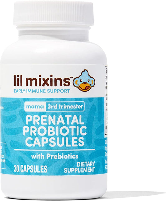 Prenatal Probiotic Supplement for Women & Baby | Immune & Feminine Health Support | L Rhamnosus & Acidophilus | 1 Month Supply