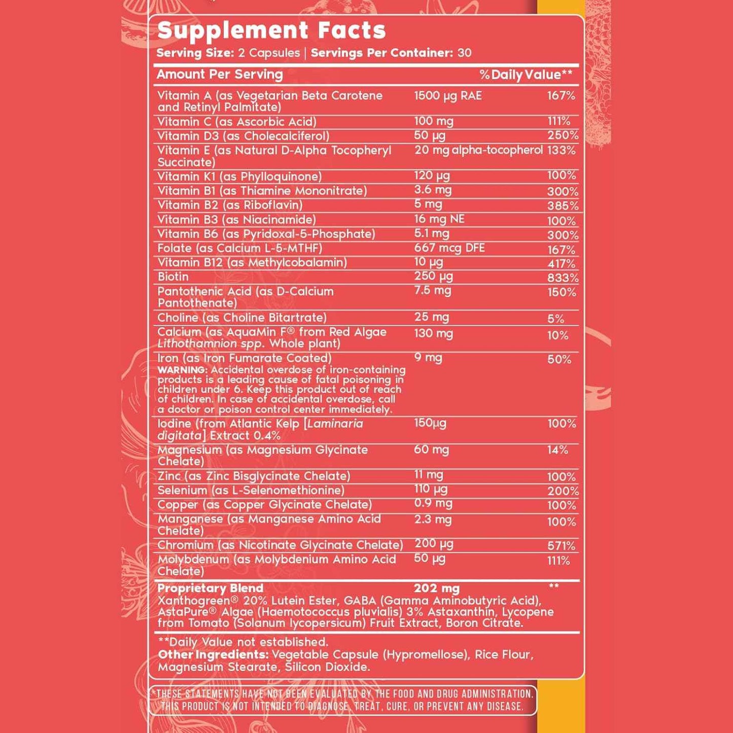 Primal Harvest Multivitamin & Collagen Powder Supplements for Women, Bundle