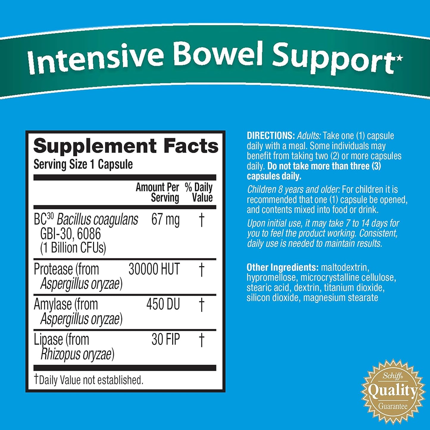 Probiotic Bundle for Digestive & Immune Support - Daily Probiotic Capsules (80ct) & IBS Capsules (96ct) for Men & Women