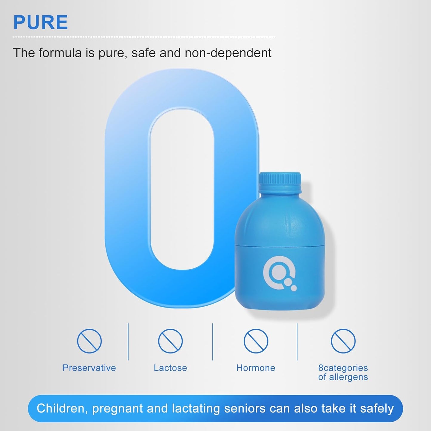 Probiotic Solid Beverage 10 Bottles x 3 Boxes, 40 Billion CFU for Gut Health and Digestive Support
