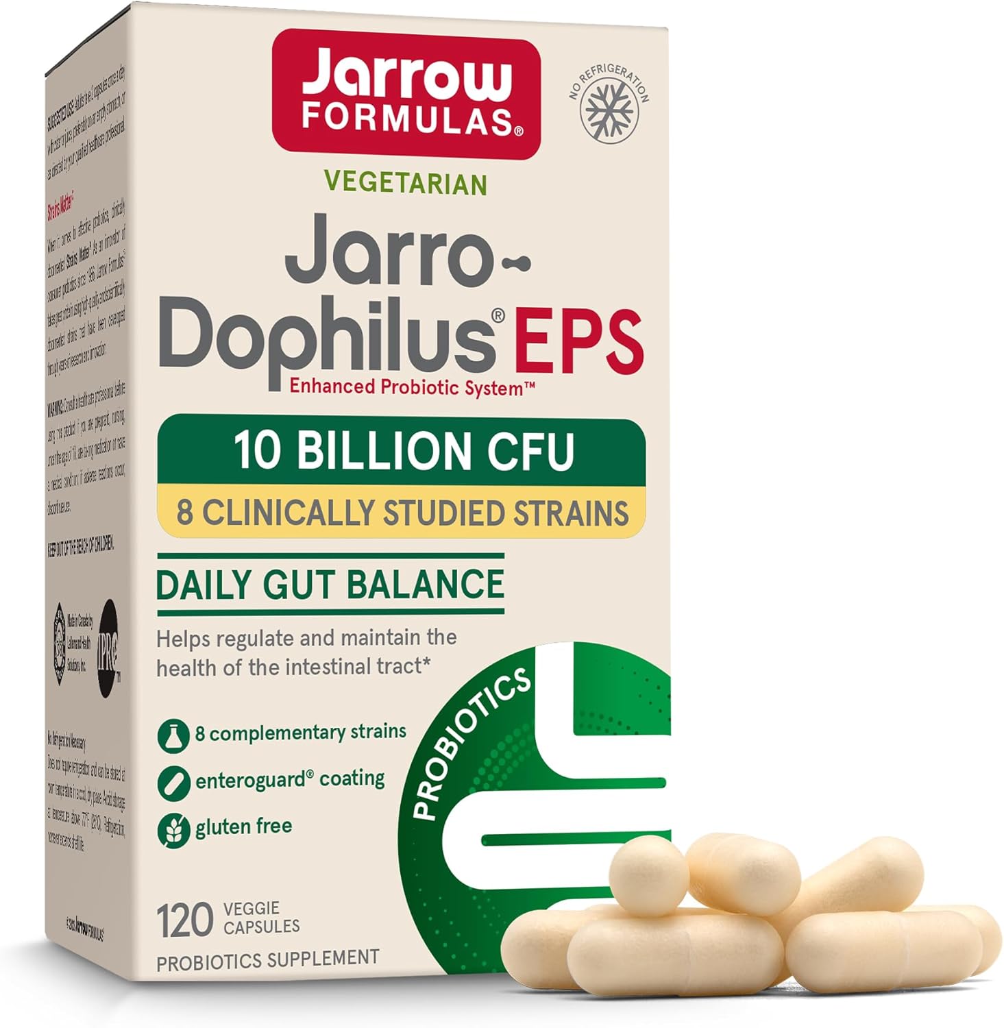 Probiotics and MagMind Brain Health Bundle by Jarrow Formulas - 10 Billion CFU