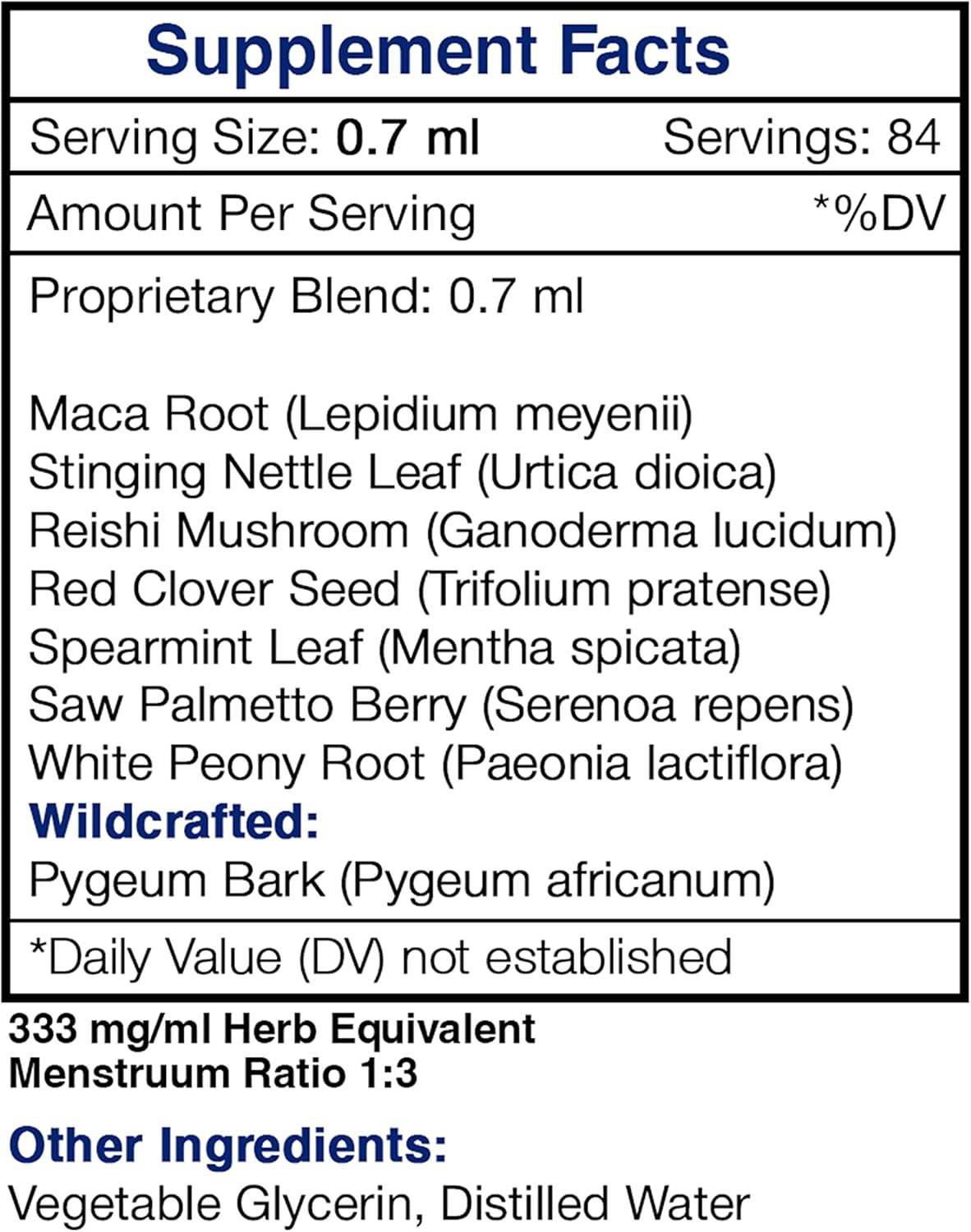Prosta Vigor Herbal Supplement Drops - Alcohol-Free Liquid Extract for Healthy Prostate (2 fl oz) by Secrets of the Tribe