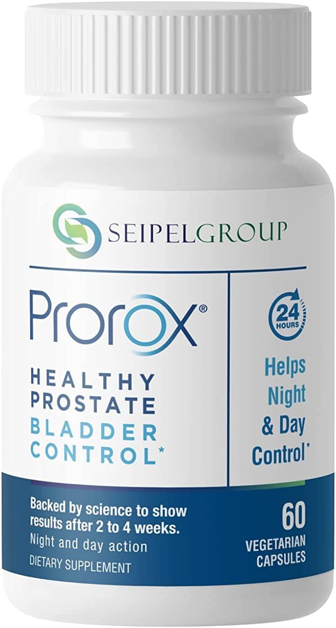 Prostate Bladder Control Supplements for Men - Saw Palmetto, Promotes Healthy Prostate & Bladder, Reduces Urgency - 60 Capsules