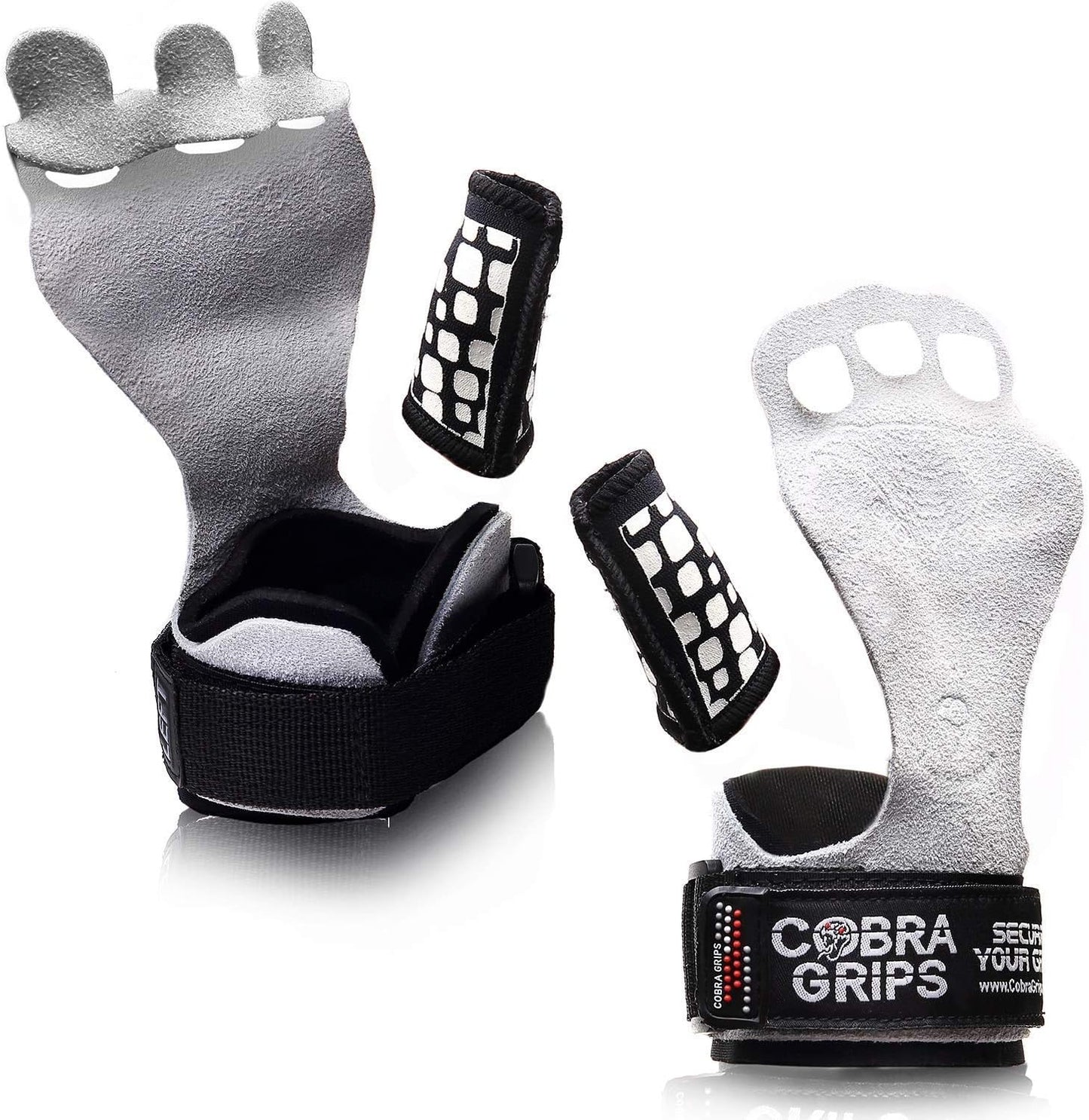 Protect Your Hands from Blisters with Grip Power Pads Cross Training Grips for Gymnastics, Pullups, and Weight Lifting