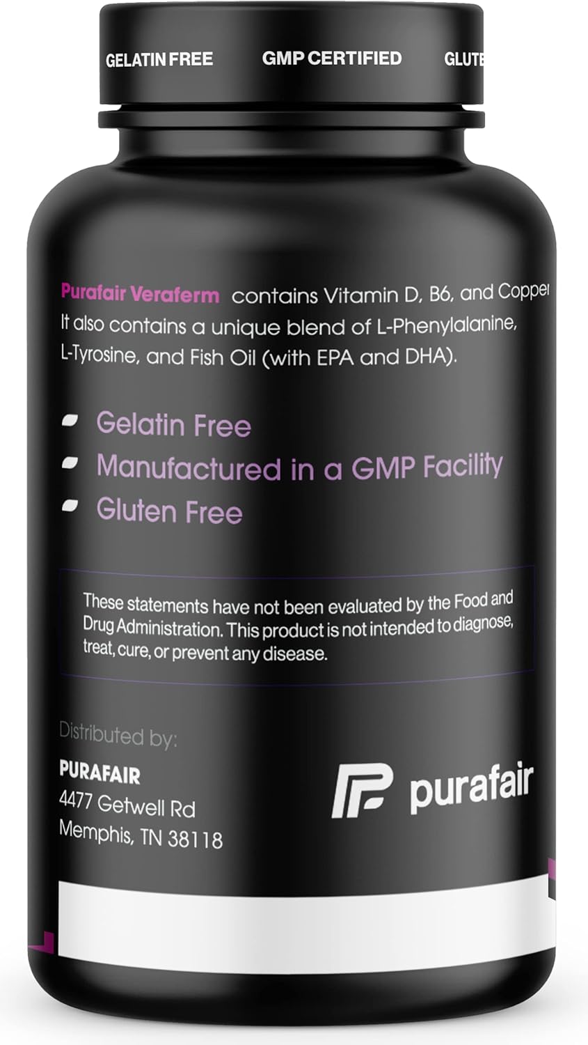 Purafair Veraferm for Vitiligo Treatment - Enhance Skin Pigmentation and Eliminate White Spots