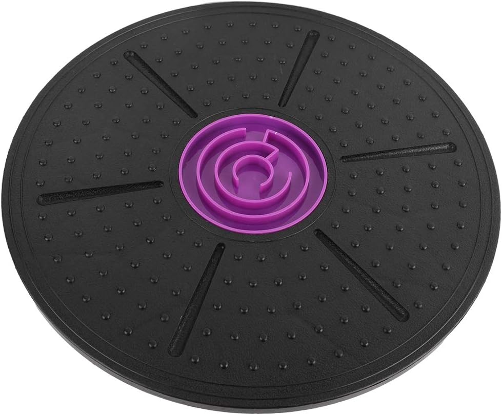 Purple Labyrinth Yoga Balance Board - Improve Core Strength with Balance Training Board for Yoga Stability