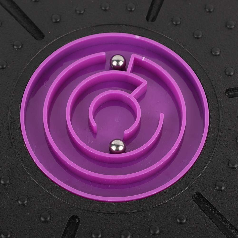 Purple Labyrinth Yoga Balance Board - Improve Core Strength with Balance Training Board for Yoga Stability