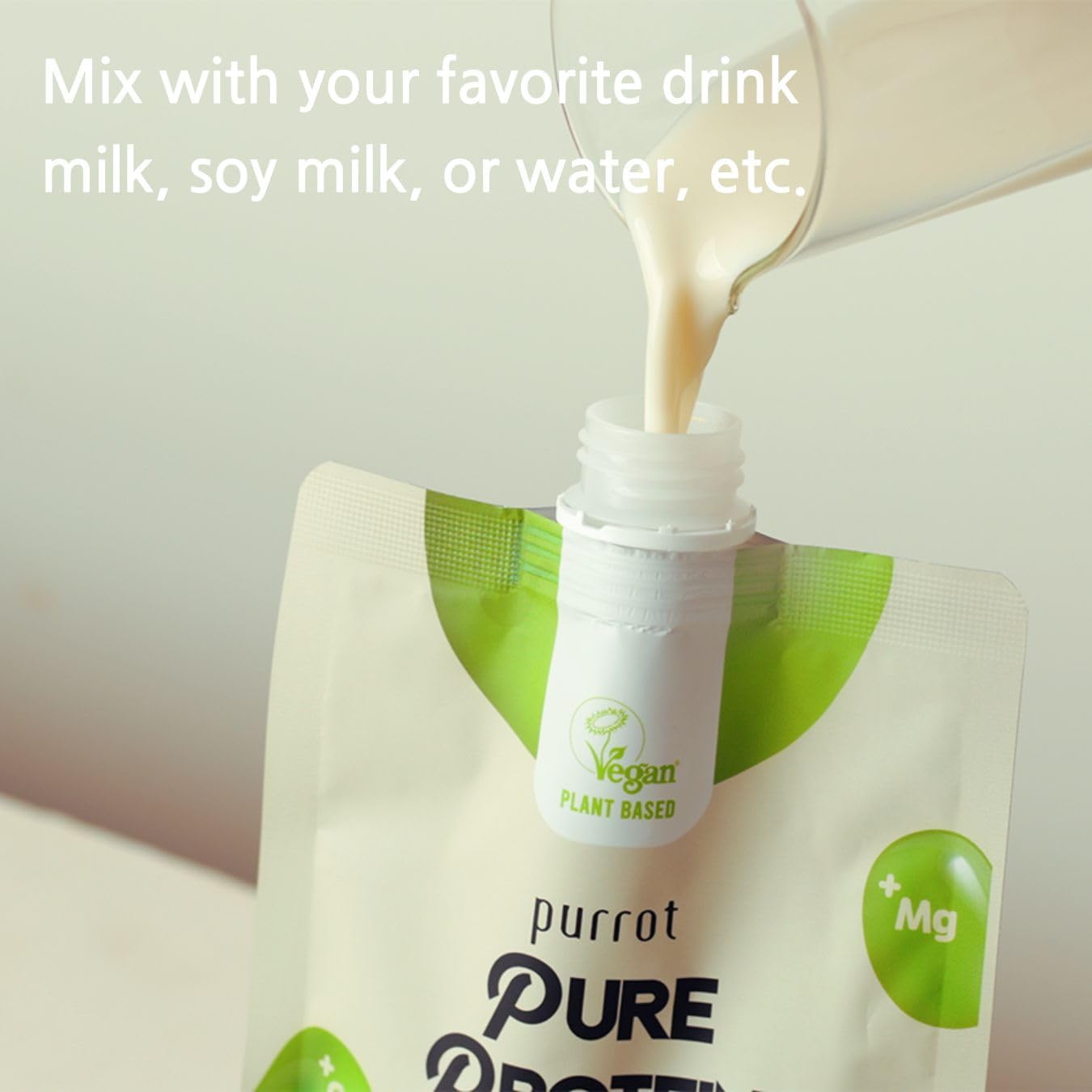 purrot Pure Protein Powder - Natural & High-Quality Source of Protein for Lean Muscle Growth and Recovery