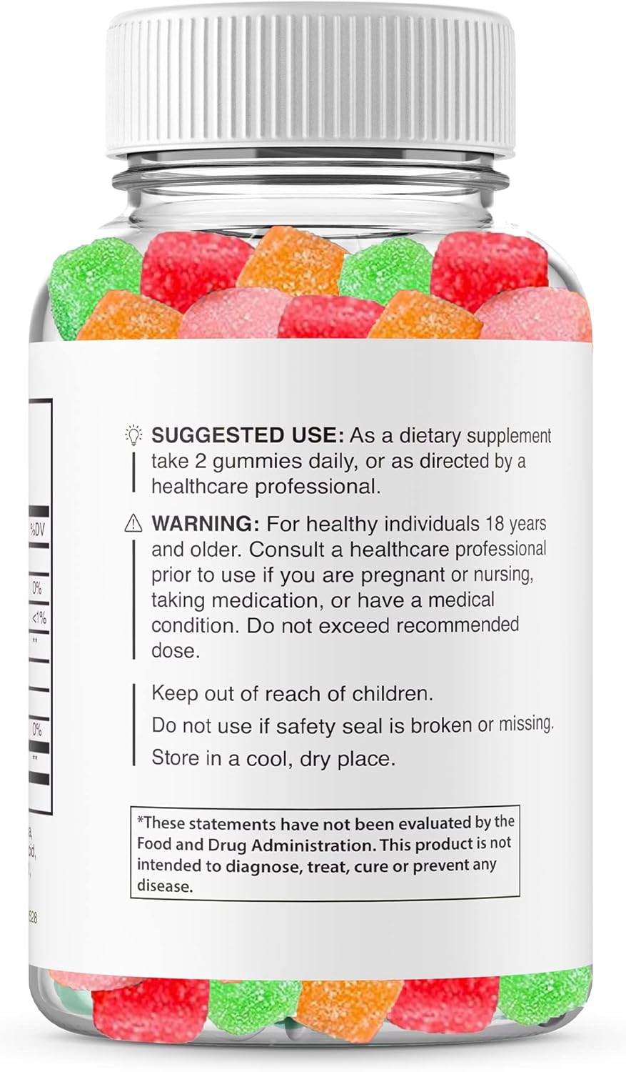 Purvia Super Health metabolism booster Gummies - 1500mg Bottle, 25mg per Gummy, Assorted Flavors - Maximum Strength Formula 2023 - 60 Gummies