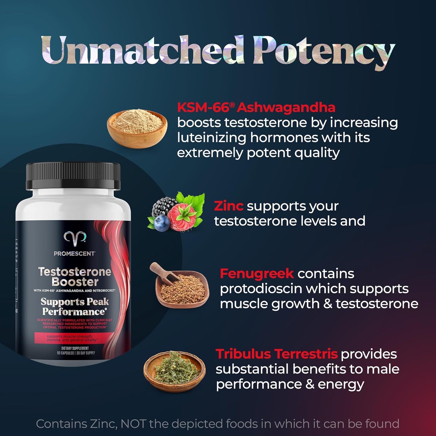 Quality Nitric Oxide Supplement with L-Arginine and Citrulline for Men, Strength & Stamina Enhancer with Tongkat Ali and Ashwagandha