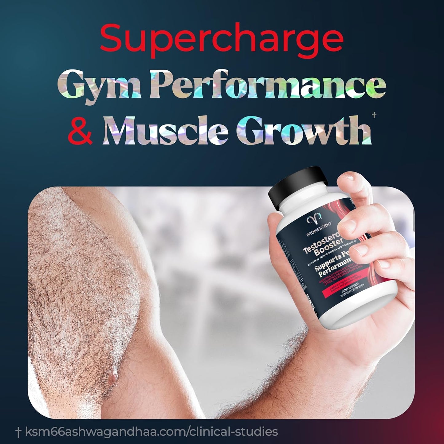 Quality Nitric Oxide Supplement with L-Arginine and Citrulline for Men, Strength & Stamina Enhancer with Tongkat Ali and Ashwagandha