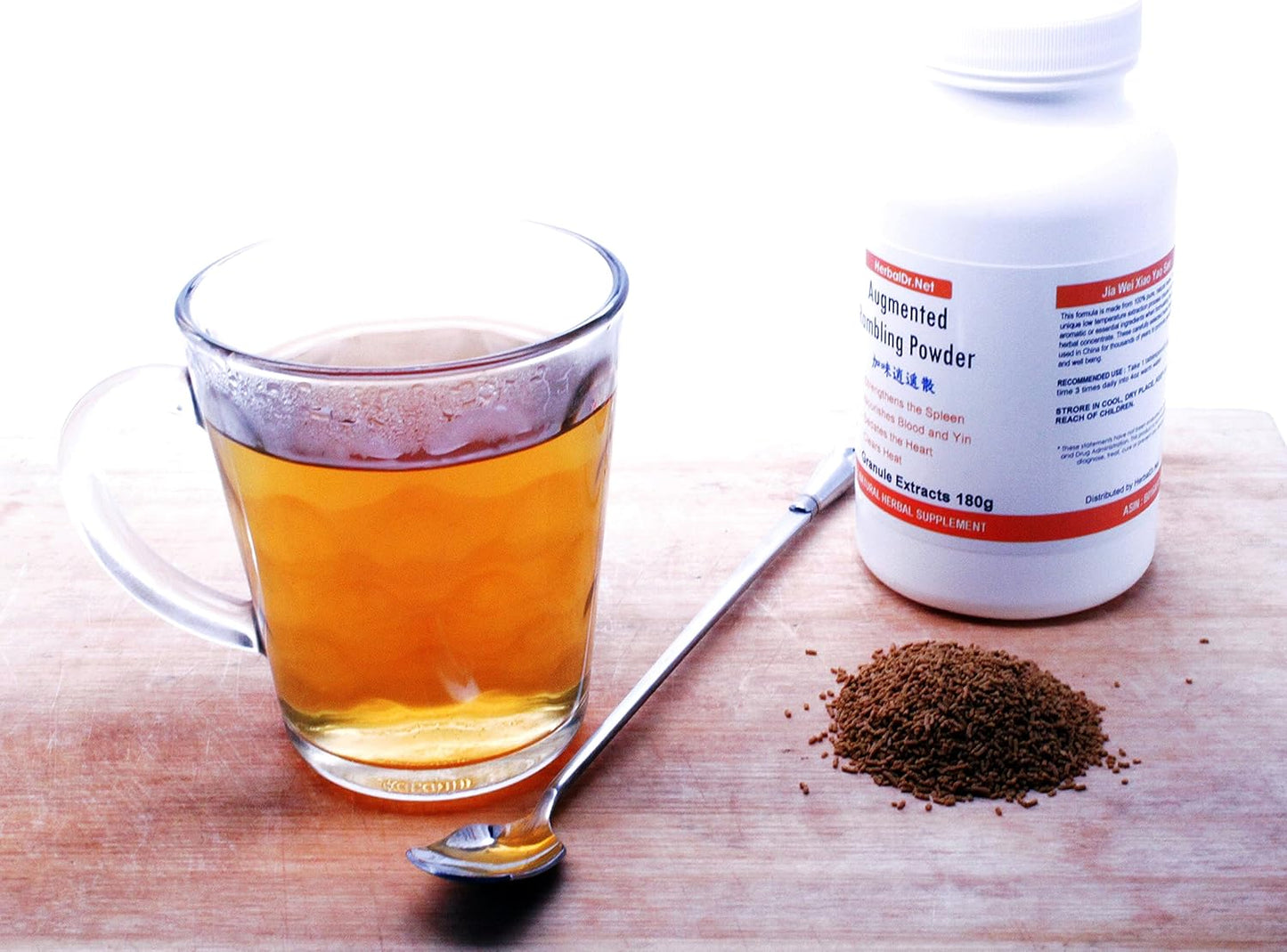 Ready-to-Drink HerbalDr.Net Stephania & Astragalus Decoction Extract Powder Tea 180g - Fang Ji Huang Qi Tang - 100% Natural