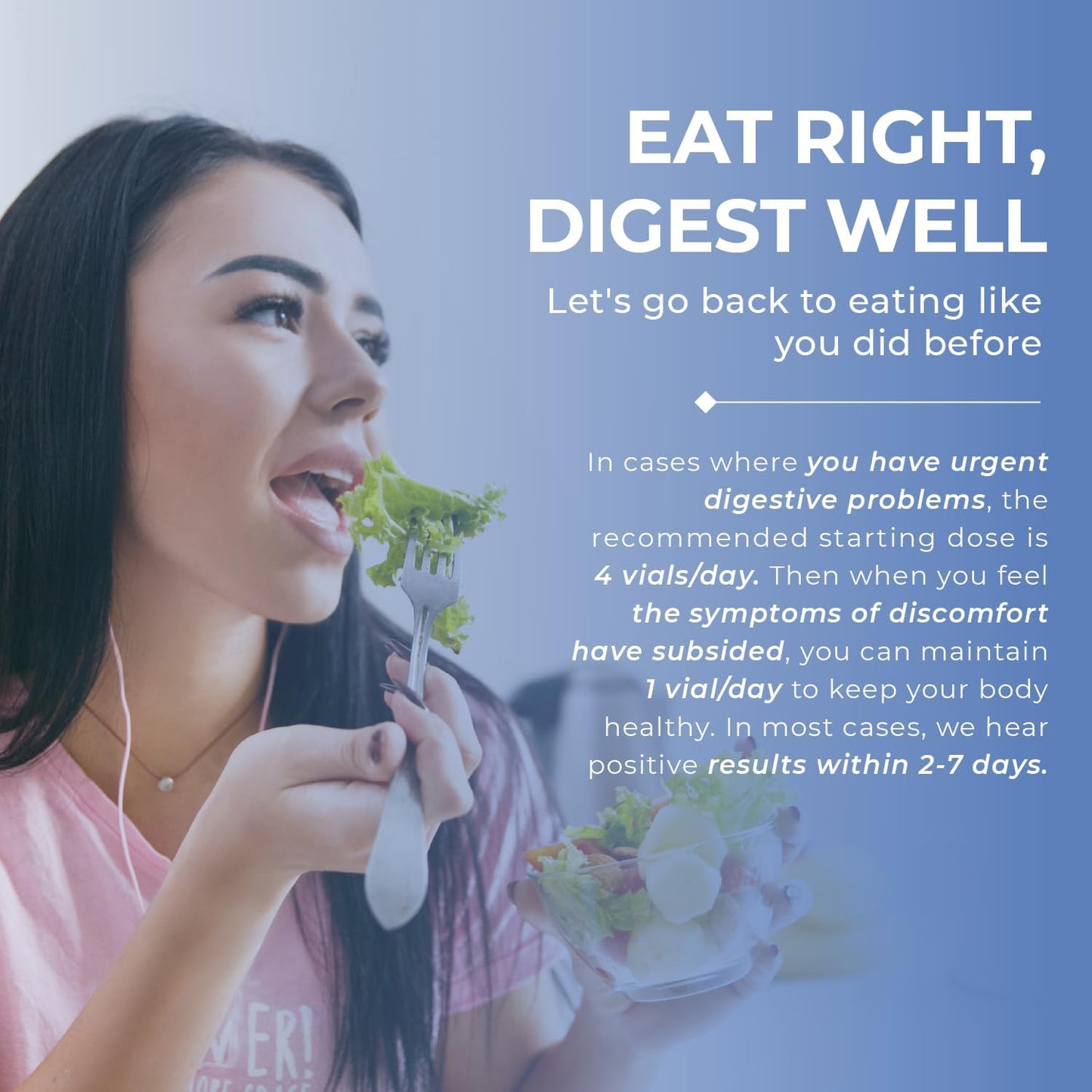 Rectum Soil-Based Probiotic Liquid for Gut Health - Stomach Relief, Bloating, Immune Support - 60 Vials, 3 Billion CFUs/vial - Daily Drink for Adults and Kids