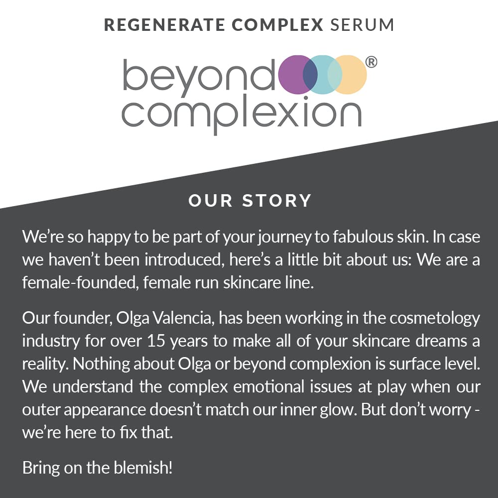 Regenerate Complex Serum: Painless Collagen Filler Alternative with Glycosaminoglycans for Pollution and UV Protection