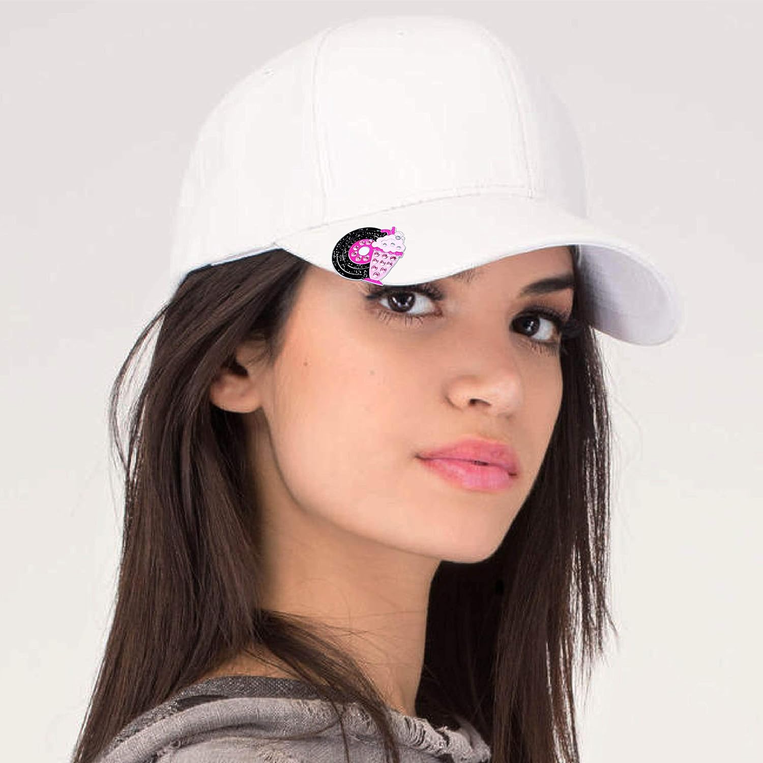 Retro 50's Theme Golf Ball Marker with Austrian Crystals & Magnetic Hat Clip - Ideal Gift for Women Golfers - NAVIKA NAVIKA