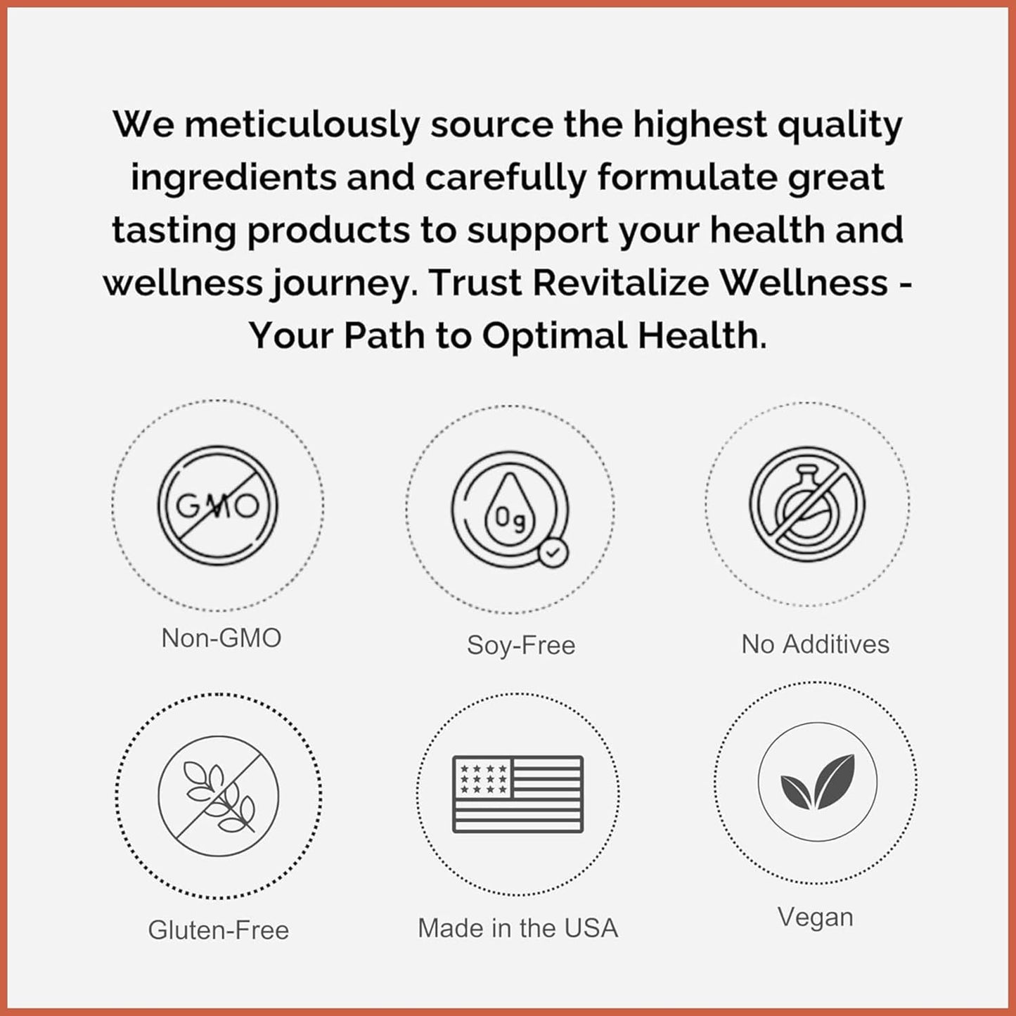 Revitalize Wellness Mag Defense | 200 mg Orthomolecular Magnesium Glycinate Chelate | Pure, Corn Free, GMO-Free | Fruit Punch Flavor, 60 Servings