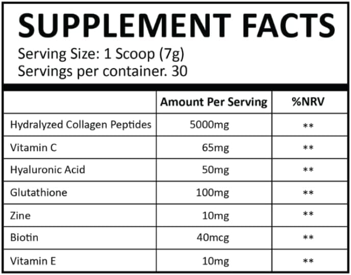 Revitaluxe Hydrolyzed Collagen Peptides with Hyaluronic Acid for Youthful Skin & Longevity from Live-Longer.net