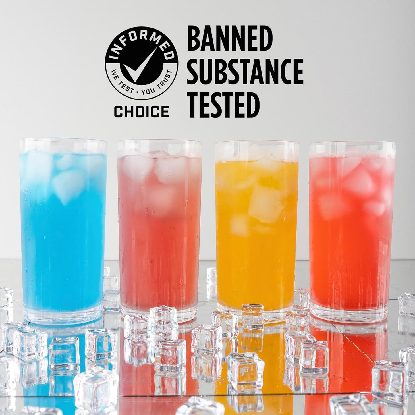 Rule One Proteins Clear Isolate: Blue Raspberry Flavor, 20g All-Whey Isolate Protein, 9g EAAs, 300mg Electrolytes, 90 Calories, 27 Servings