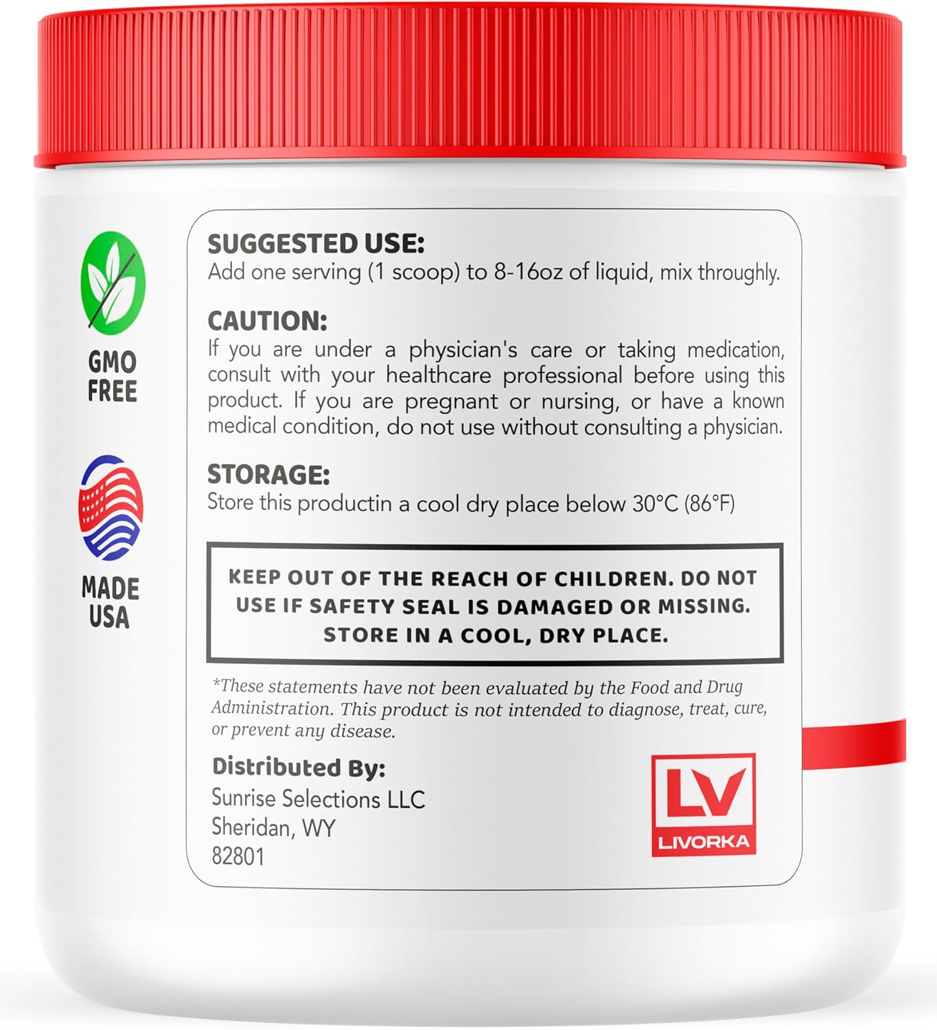SkinnyRoast Organic Powder - Premium Formula for Healthy Living, 60 Servings