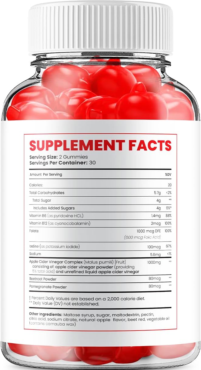 SlimX Keto ACV Gummies (2 Pack) - Advanced Formula for Men and Women - Apple Cider Vinegar Dietary Supplement (120 Gummies)