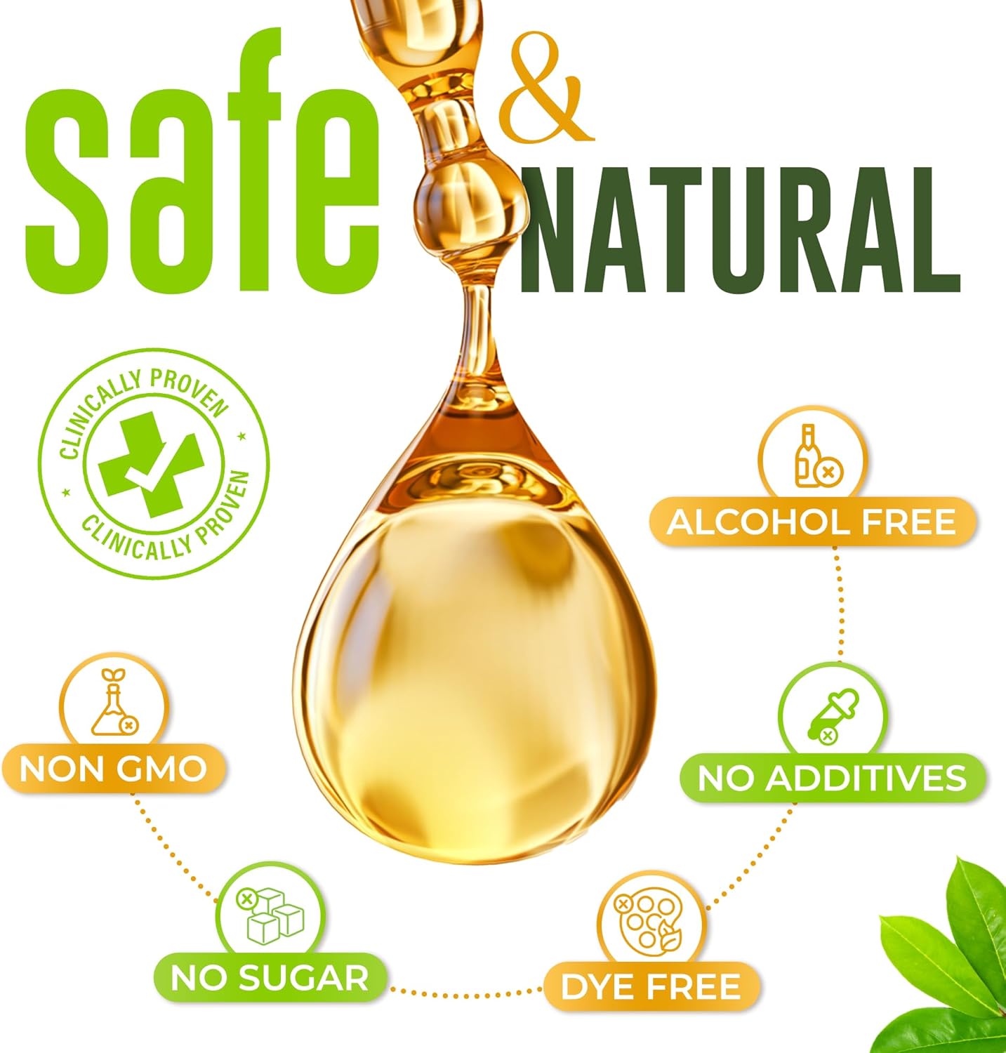 Soursop Graviola Liquid Drops 1900MG - Immune Support, Sleep Aid, Sugar-Free & Natural Flavor - High Absorption 98% - Bitter Leaf Extract