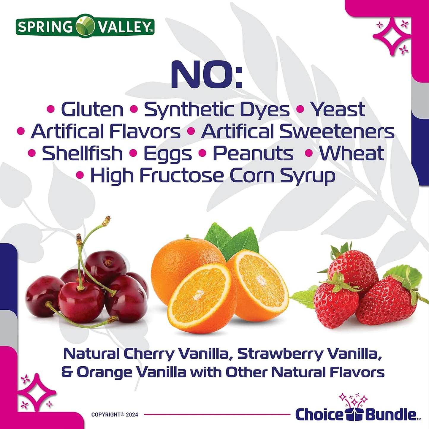 Spring Valley Calcium 500 mg + Vitamin D Gummies Bundle - 400 Ct Total + Vitamin Guide & Pill Container