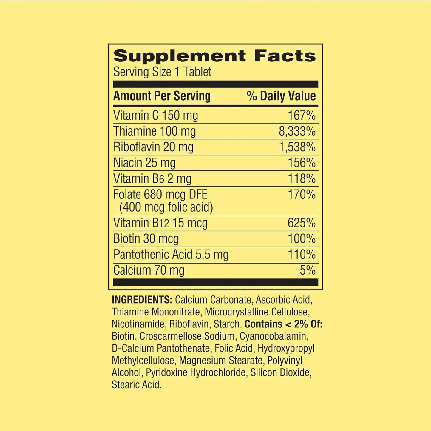Spring Valley Super B Complex Vitamins Bundle - 100 Tablets with Lual's 45 Diabetes Decoded