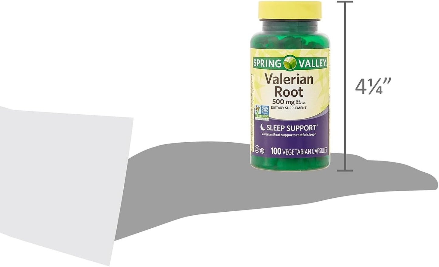 Spring Valley Valerian Root 500mg Vegan Capsules - 100 Ct, Boxed - Fusion Shop Store