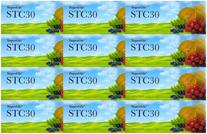 STC30 Stem Cell Anti Aging Collagen 12 Pack - Reduce Wrinkles, Lifting Phyto Antioxidant