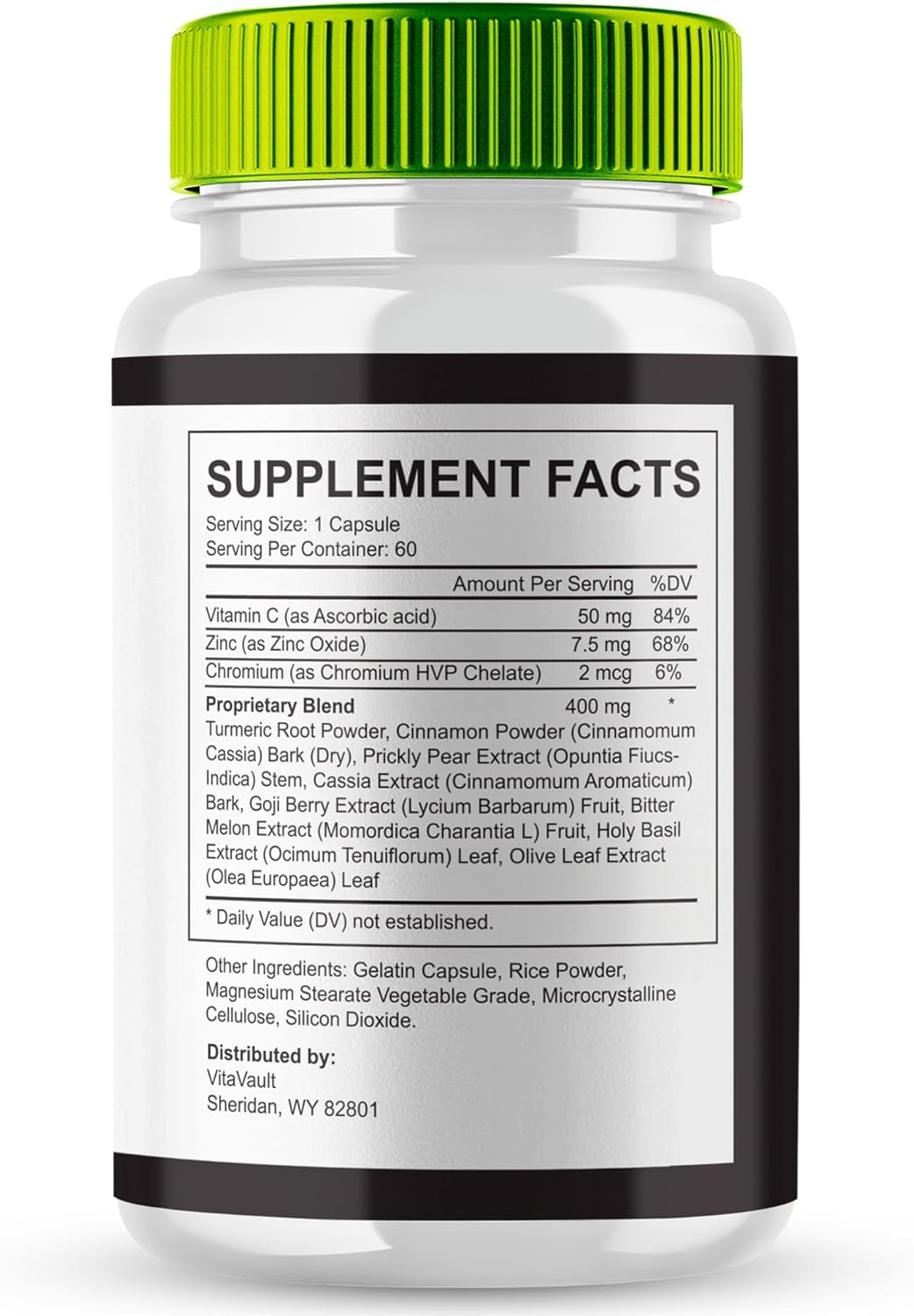 SugarSync Maximum Strength Glyco Optimizer Capsules for Joint Health and Detox - 60 Capsules