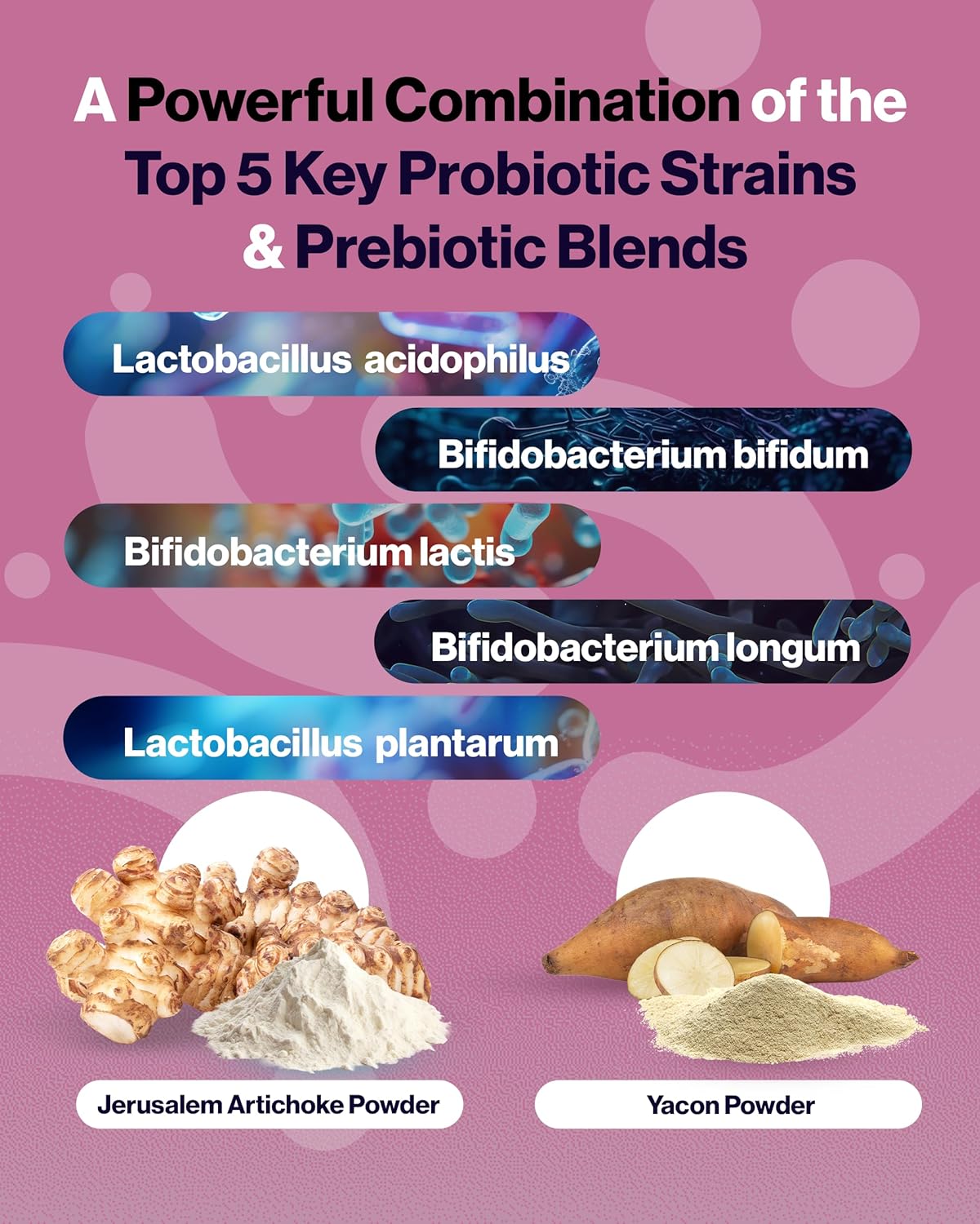 SUNBIOTICS Kids Berry Probiotic Powder Supplement - 5 Billion CFUs, 5 Probiotic Strains for Gut Health & Immune Support - Pack of 3