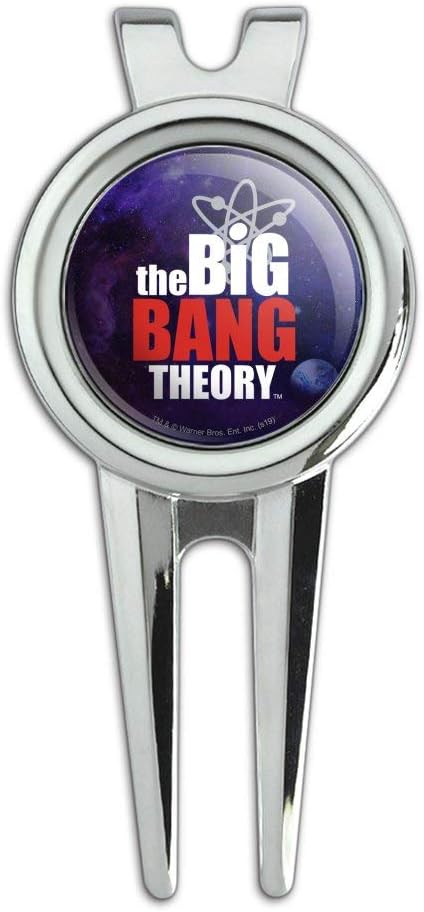 The Big Bang Theory Logo Golf Divot Repair Tool with Ball Marker by GRAPHICS & MORE