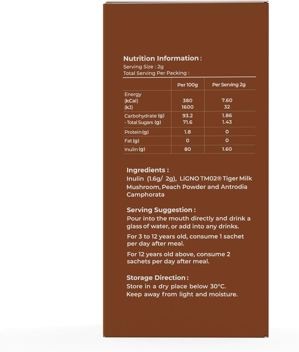 Tiger Milk Mushroom Lung Health Supplement - 0.07oz (30 Pack) by Hoo Hoo™