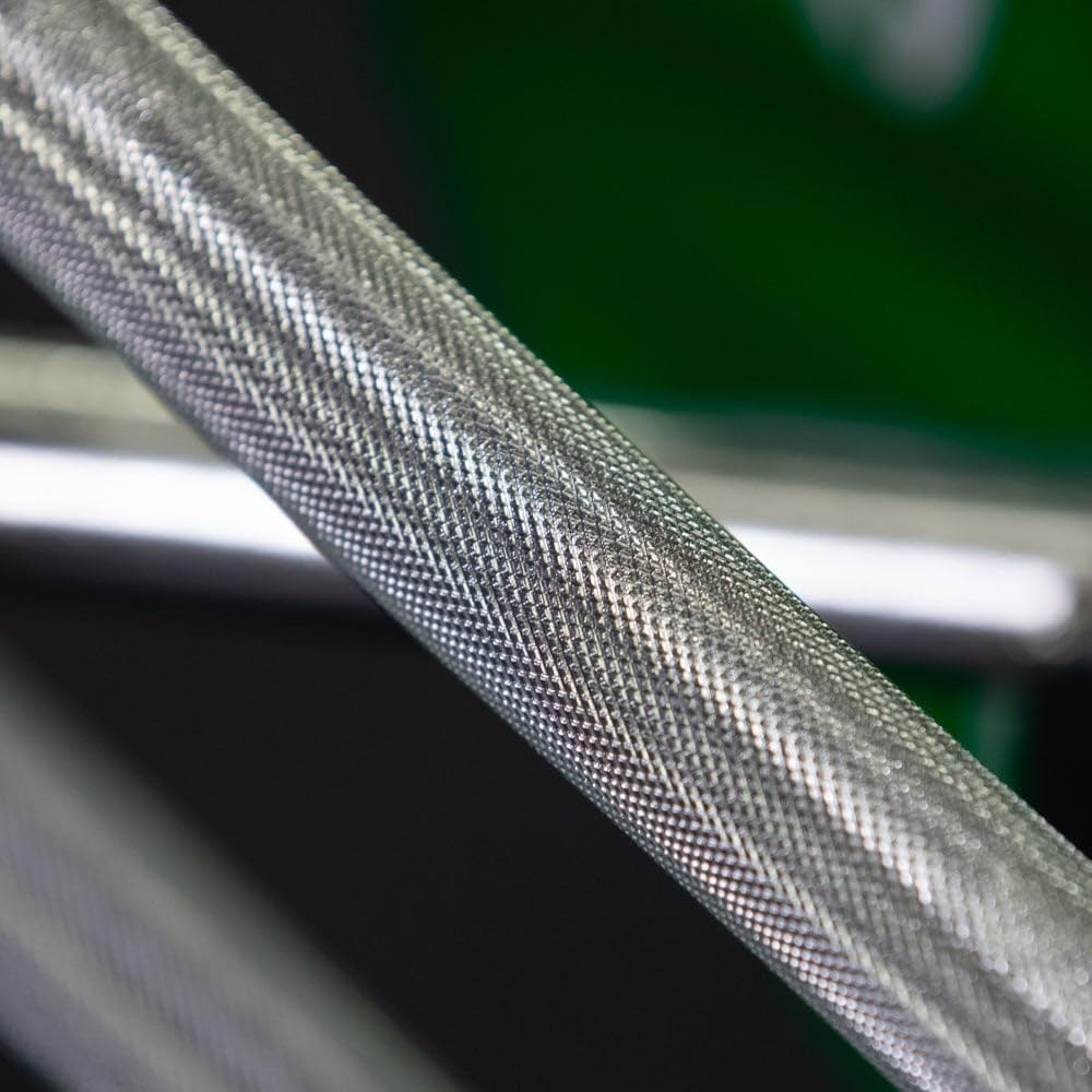 Titan Fitness Olympic Hex Trap Barbell for Deadlifts and Squats, 500 LB Capacity, Knurled Grips