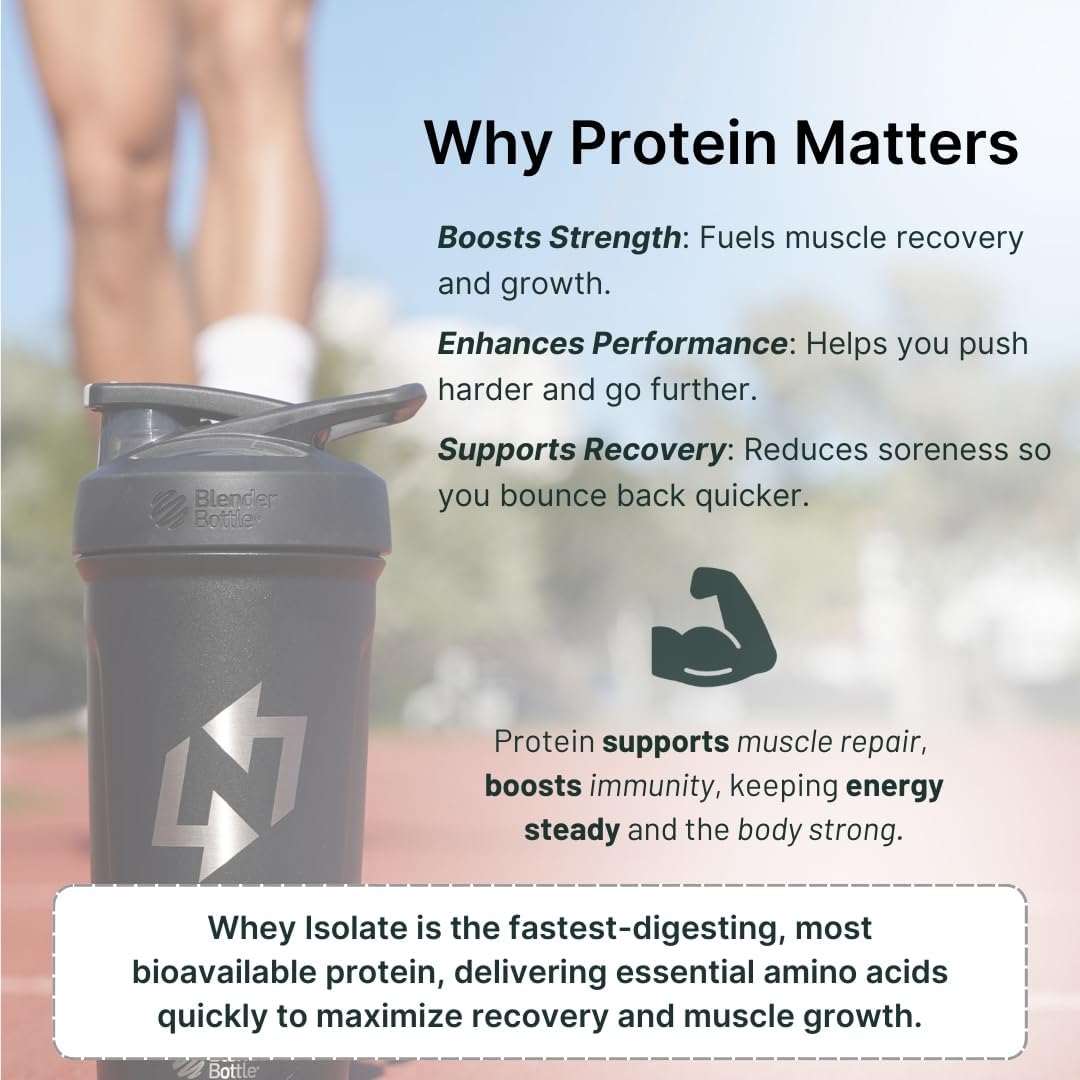 Travel-Friendly Mixed Whey Protein Powder with Creatine - 25g Protein, 5g Creatine - Gluten-Free, No Added Sugar - 30 Single-Serve Packets