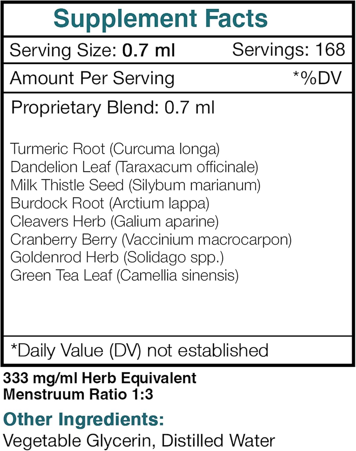 Tribal Detox Liquid Extract - Herbal Supplement Blend for Cleansing and Detoxification (8 fl oz)
