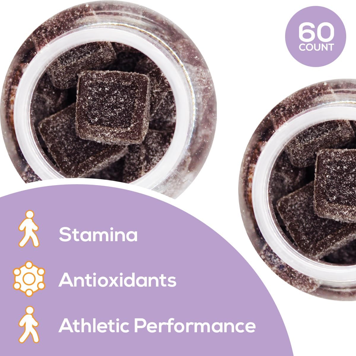 Turkey Tail Mushroom Gummies - Boost Immune Health & Gut Microbiome - Black Cherry Flavor - Vegan, Non-GMO - 120 Count