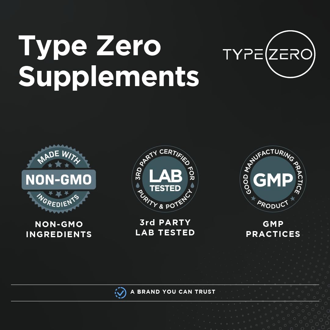 Type Zero Tangerine Hydration Drink Mix - 30 Single-Serving Packets with Electrolytes for Ultimate Hydration