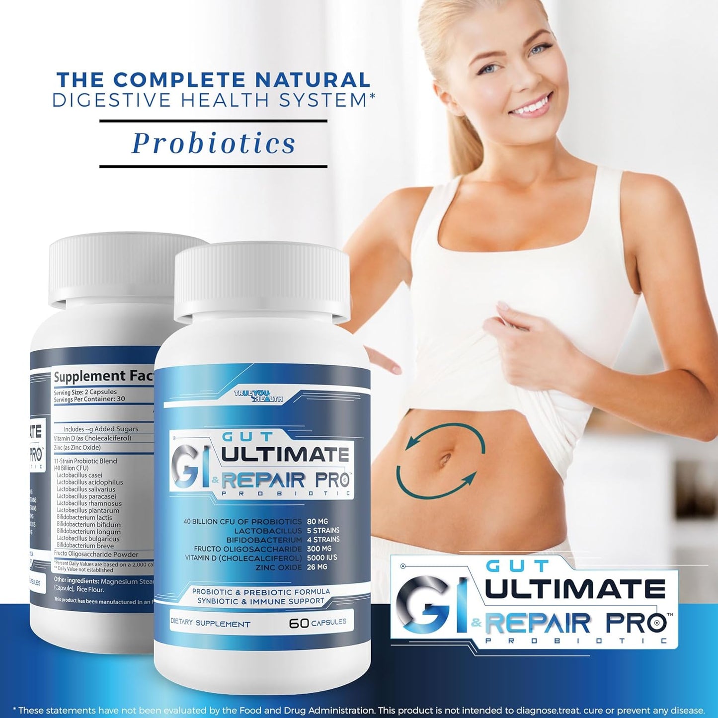 Ultimate Gut & Vag Probiotic for Women - Supports Gut Health and Vaginal Balance - Probiotics for Digestive and Vaginal Wellness
