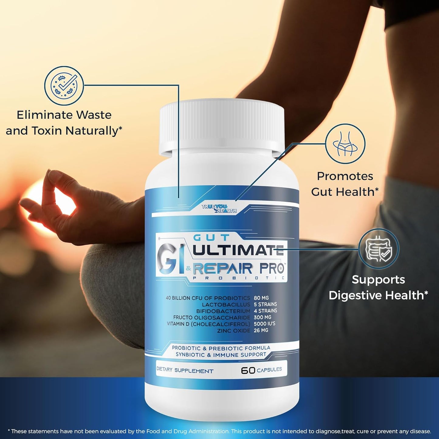 Ultimate Gut & Vag Probiotic for Women - Supports Gut Health and Vaginal Balance - Probiotics for Digestive and Vaginal Wellness