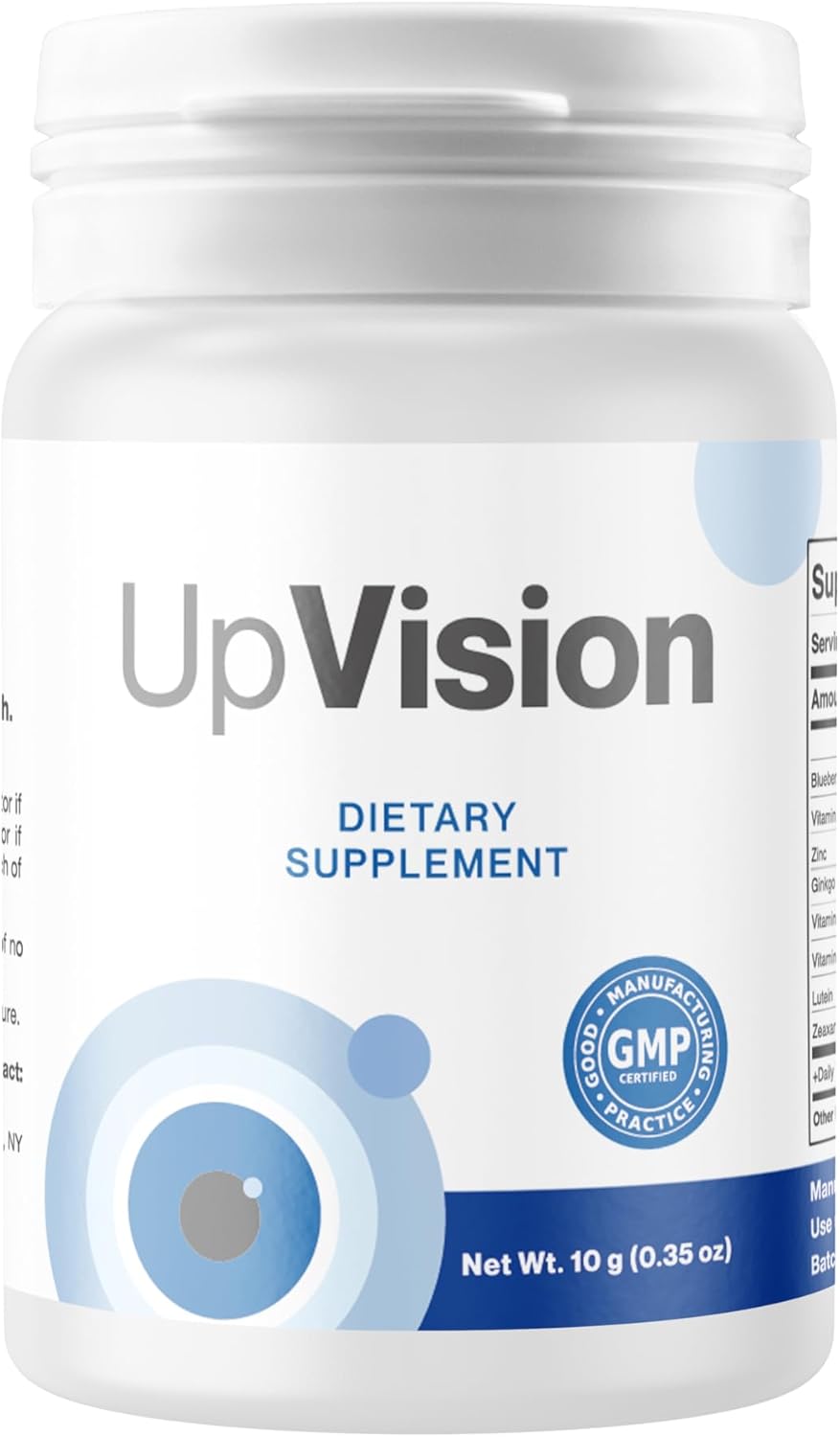 Upvision Eye Health Supplement | 20 Capsules | 1 Pack