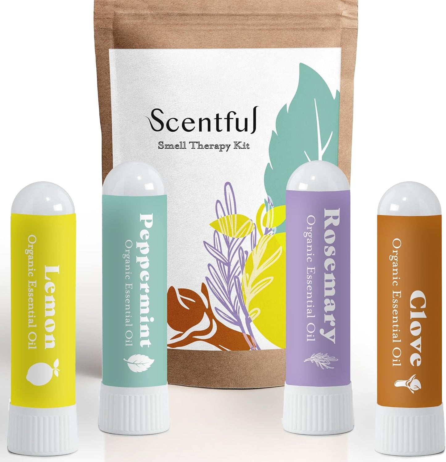 USA-Made Scentful Smell Training Kit: Restore Sense of Smell with Organic Essential Oils
