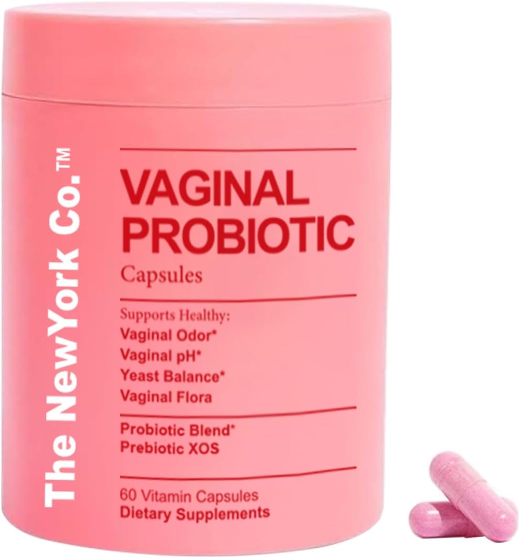 Vaginal Probiotic Supplement by The NewYork Co. for Women's Health - Promotes Balance and Wellness
